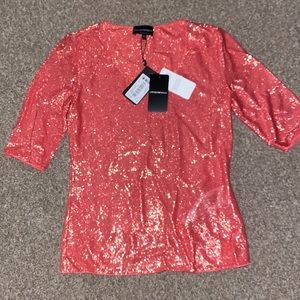 Emporio Armani sparkly top size 40